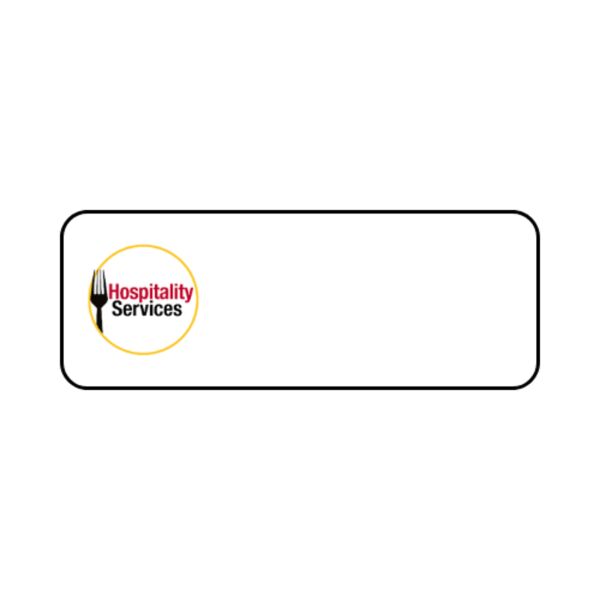 Name Tag - 1" x 3" Thumbnail