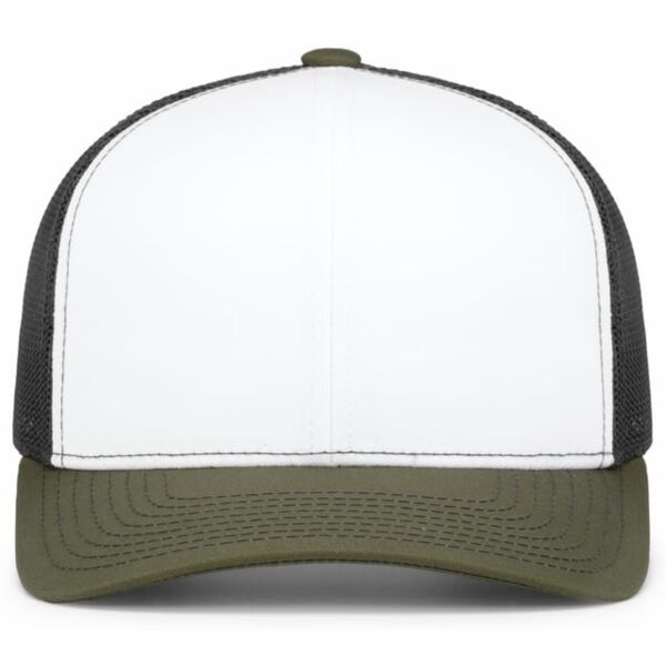 Contrast Stitch Trucker Snapback Thumbnail